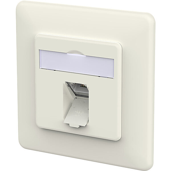 METZ CONNECT RJ45 Anschlussdose IDC reinweiß 130D371002-I